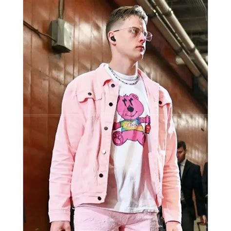 Joe Burrow Pink Jacket | Jacketpop