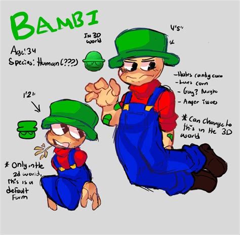 Credits ArtistGmer On Twitter In 2022 Bambi Funkin Golden Apple