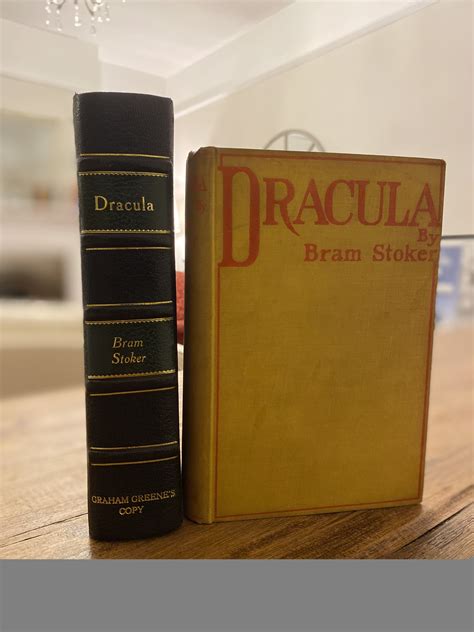 Dracula 1897 First Edition Graham Greenes Copy Signed By Greene