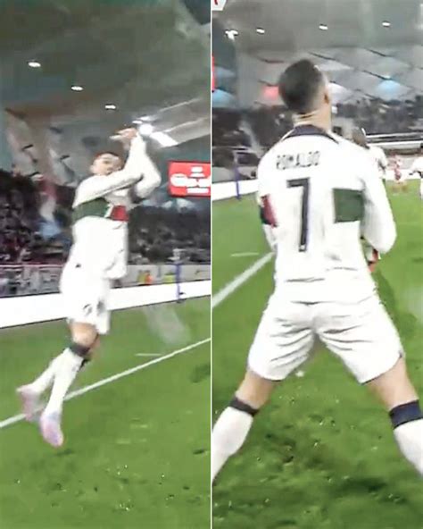 Cristiano Ronaldo Combined His Two Celebrations Plevna Patriot