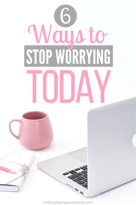 Stop Worrying: 6 Tips You Need to Reduce Anxiety and Stress - I'm Busy ...