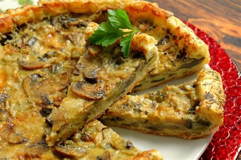 Torta Salata Con Funghi Gorgonzola E Melanzane Ricetta Ricette