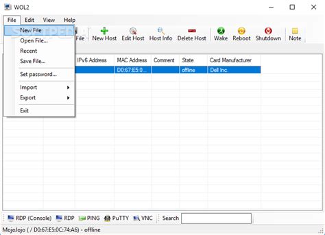 Wake On Lan Tool 2 Download Free (Windows) - 2.0.2.7 / 2.1.0.0 Beta ...