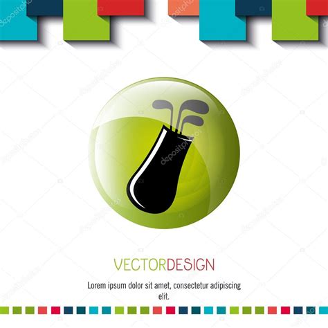 Golf club design Stock Vector Image by ©yupiramos #101063700