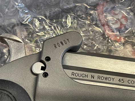 Bond Arms Barw Rowdy Colt Lc Derringer Inch Barrel Rubber