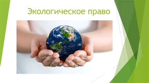 Экологическое право - презентация онлайн