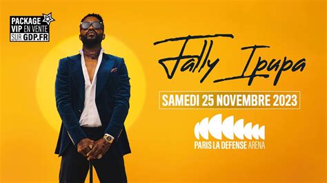 Fally Ipupa en concert Samedi 25 novembre2023 à Paris La Defense Arena