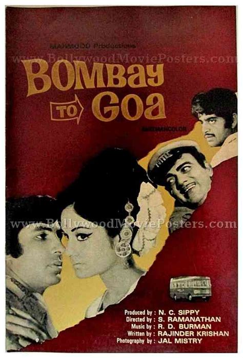 Bombay to Goa – Bollywood Movie Posters