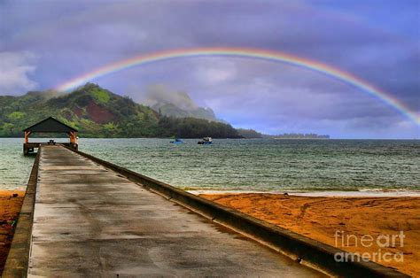 Hanalei Bay Pier Photograph by DJ Florek | Fine Art America