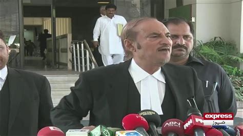 🔴live Pti Lawyer Babar Awan Media Talk Outside Supreme Court