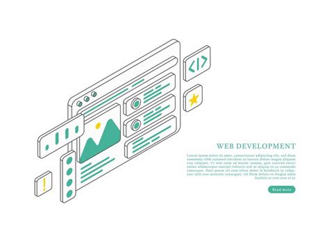 develop webpage vector art icons  graphics