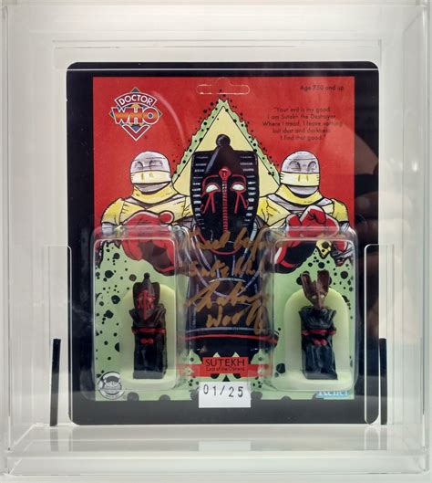 Doctor Who Sutekh Resin Figures Signed And Cased Set 1 Etsy