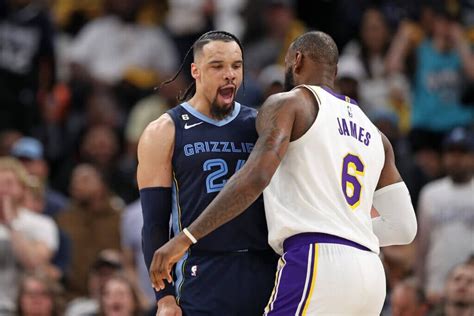 Lakers Lebron James Dismisses Trash Talk From Grizzlies Dillon Brooks