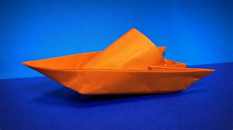 Bateau En Origami Comment Faire Un Bateau En Papier YouTube