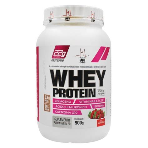 Whey Protein Sabor Morango G Natu Nutri Produtos Naturais Voc