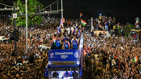 India T20 World Cup Victory Parade Millions Of Fans Gathered To Celebrate