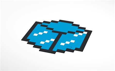 3d Design Minecraft Ice Block Tinkercad