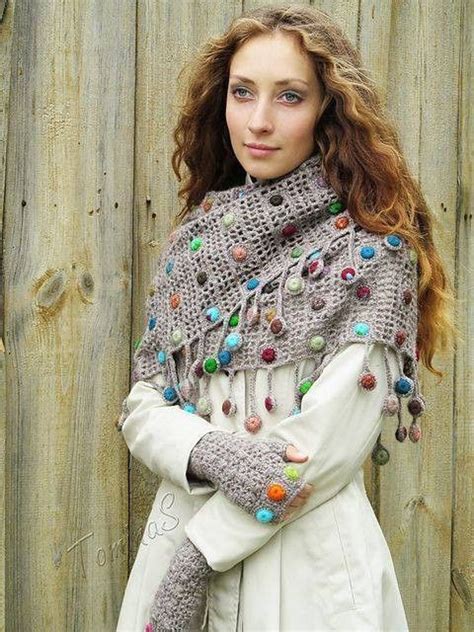 Pin By Guadalupe Gutierrez On Chal Crochet Scarf Crochet Clothes