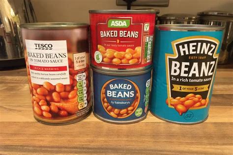 Heinz Beanz Compared To Tesco Asda Sainsburys And Morrisons Own