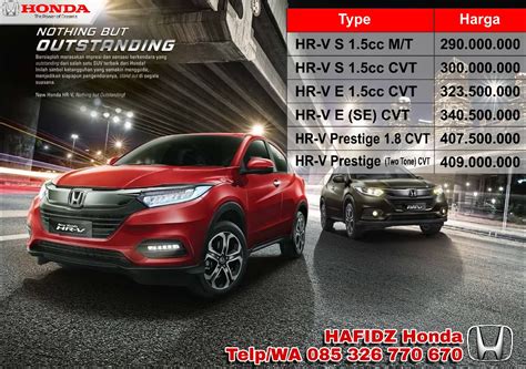 Wajah Baru Honda Hr V Lengkap Review Honda Hr V Facelift 2018 Dealer