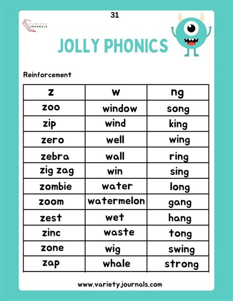 Jolly Phonics Group 5 Worksheets - varietyjournals