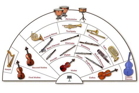 Seating Chart Of The Traditional Symphony Orcherstra Homeschool Art