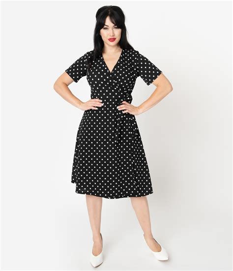 Vintage Polka Dot Dresses 50s Spotty And Ditsy Prints Vintage Polka