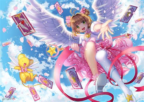 Cardcaptor Sakura Sakura Kinomoto Kerberos Kero Anime Anime Girls