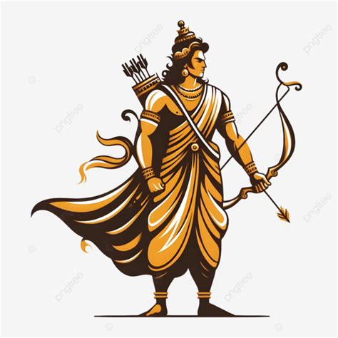 Diosa Hind Se Or Rama Png Dibujos Rama Ramacandra Hind Png Imagen