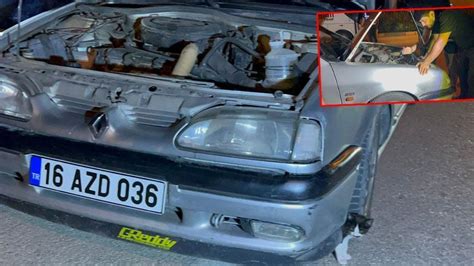 Polis Uygulamas Nda Durdurulan Otomobilin Motoruna Giren Kedi Kurtar Ld