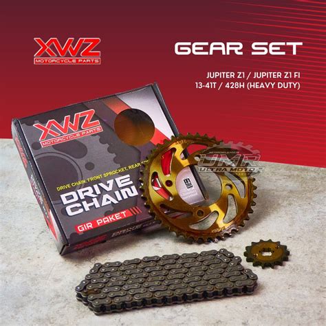 Jual Gear Gir Set Gir Gear Paket Jupiter Z Jupiter Z Fi Injeksi Xwz