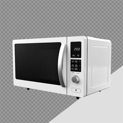 Premium PSD Microwave Oven Png Isolated On Transparent Background