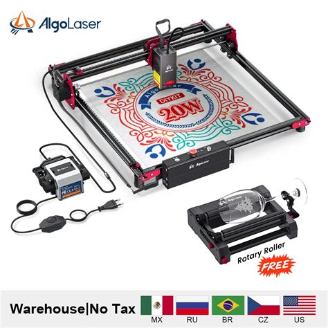 Algolaser Cnc Madeira Laser Gravador Diy Kit Telefone Offline Cortador