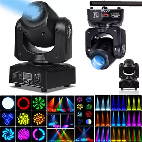 60w Luz Dj Cabeza Movil Robotica Spot Led Disco Dmx Figuras Envío gratis