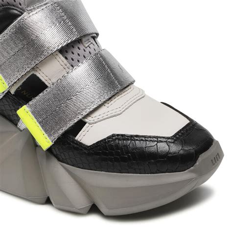 Sneakers United Nude Space Kick Women Silver Eschuhe De