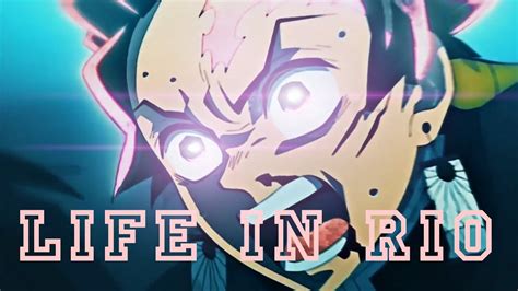 DEMON SLAYER TANJIRO AND NEZUKO VS HANTENGU BRAZILIAN PHONK Life In