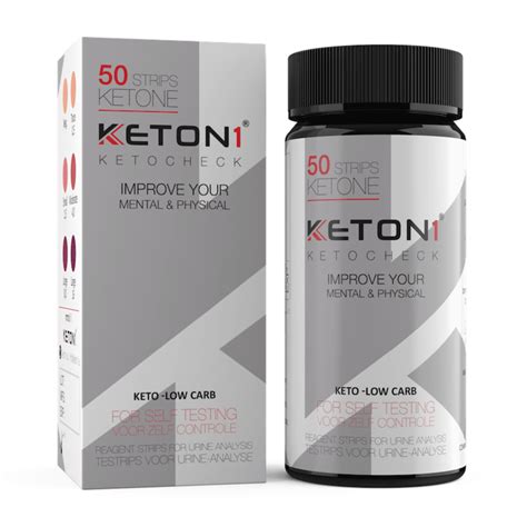 Keton1 Ketose Test Strips 50 Stuks Lowcarbcenter Nl