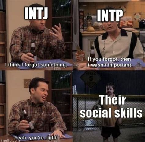 No Wonder I Love Them Both Intj Humor Mbti Relationships Intp Personality