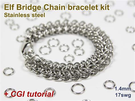 Craft Supplies And Tools Jump Rings Jewelry And Beauty Chainmaille Tutorial