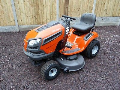 2018 Husqvarna 46″ Ride-on Mower (2x Blades) New @£2350 special Spring Price | Lawnmowers Shop