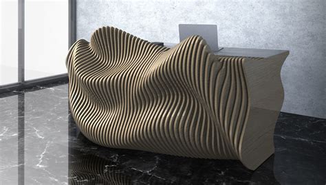 Parametric Wavy Wooden Furniture 21 Cnc Files For 3d