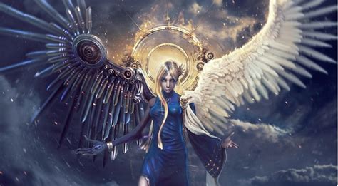 1188693 Digital Art Women Fantasy Art Angel Artwork Cyborg