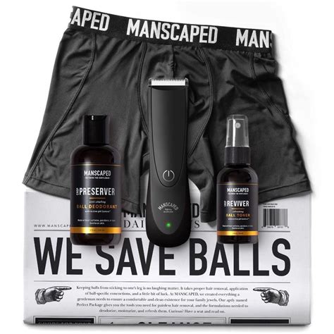 Manscaped Perfect Package Mens Grooming Kit Manscaped