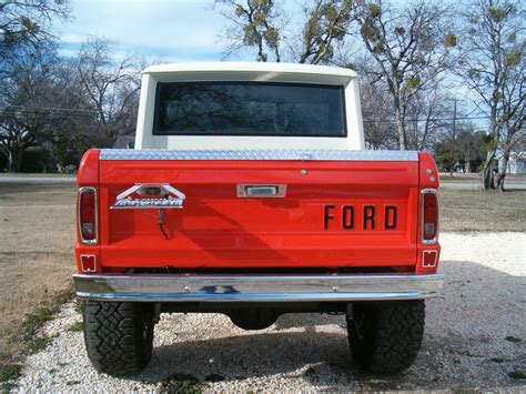 1974 Ford Bronco Frame Off Complete Restoration For Sale In Clifton