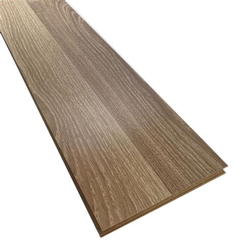 Plancher stratifié en fibres haute densité Mono Serra beige brun