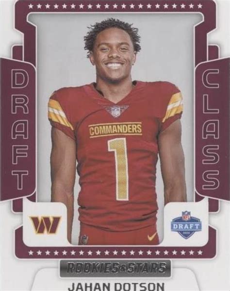 2022 Panini Rookies Stars Jahan Dotson DC 8 For Sale EBay