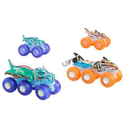 Bebeboutik Hot Wheels Gros Camion Monster Trucks Power Smashers Coffret Hyj