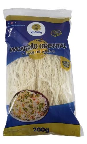 Macarrão De Arroz Bifum Rice Vermicelli Yuchen 200g MercadoLivre