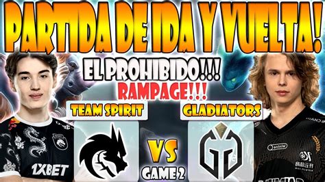 TEAM SPIRIT VS GLADIATORS BO5 GAME 2 GRAN FINAL YATORO COLLAPSE VS