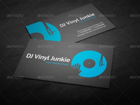 19+ DJ Business Cards | Free PSD, EPS, Ai, Vector Downloads